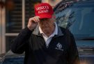 Late-Night Sighting: Trump Spotted With Mysterious Item